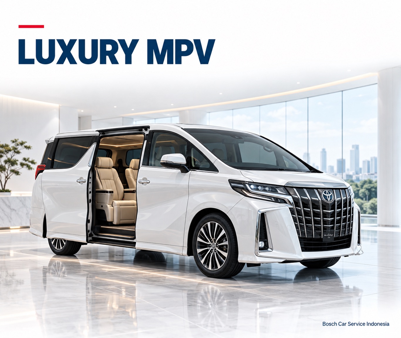 Contoh premium dan luxury MPV